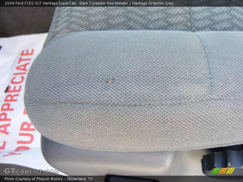 Dark Toreador Red Metallic / Heritage Graphite Grey 2004 Ford F150 XLT Heritage SuperCab