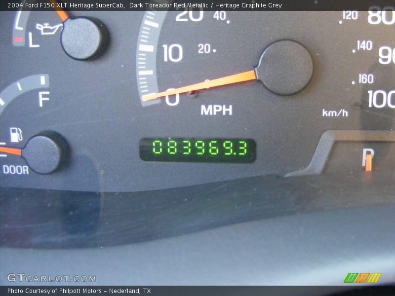 Dark Toreador Red Metallic / Heritage Graphite Grey 2004 Ford F150 XLT Heritage SuperCab