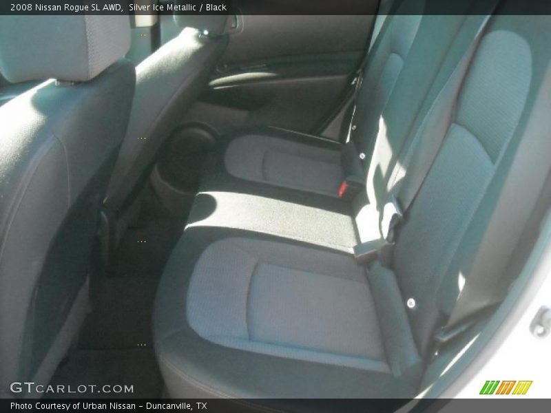 Silver Ice Metallic / Black 2008 Nissan Rogue SL AWD