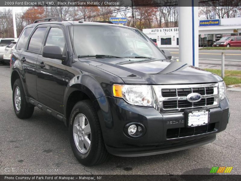 Black Pearl Slate Metallic / Charcoal 2009 Ford Escape XLT 4WD