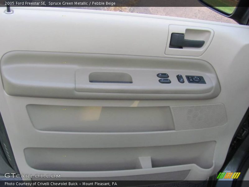 Spruce Green Metallic / Pebble Beige 2005 Ford Freestar SE