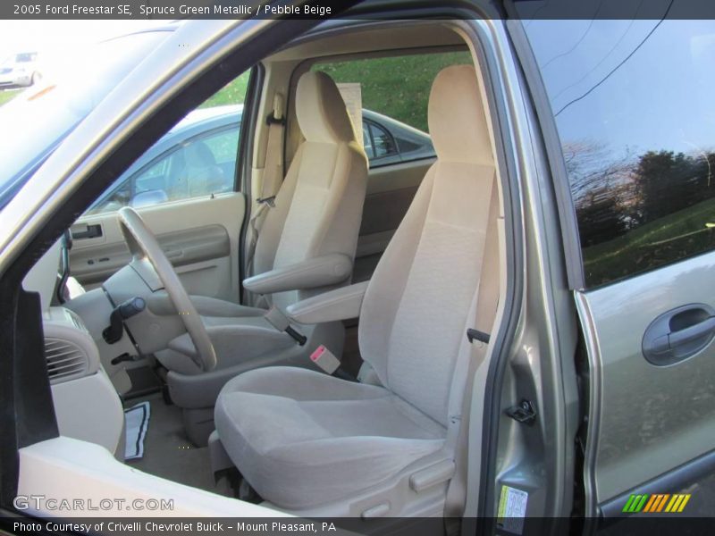 Spruce Green Metallic / Pebble Beige 2005 Ford Freestar SE