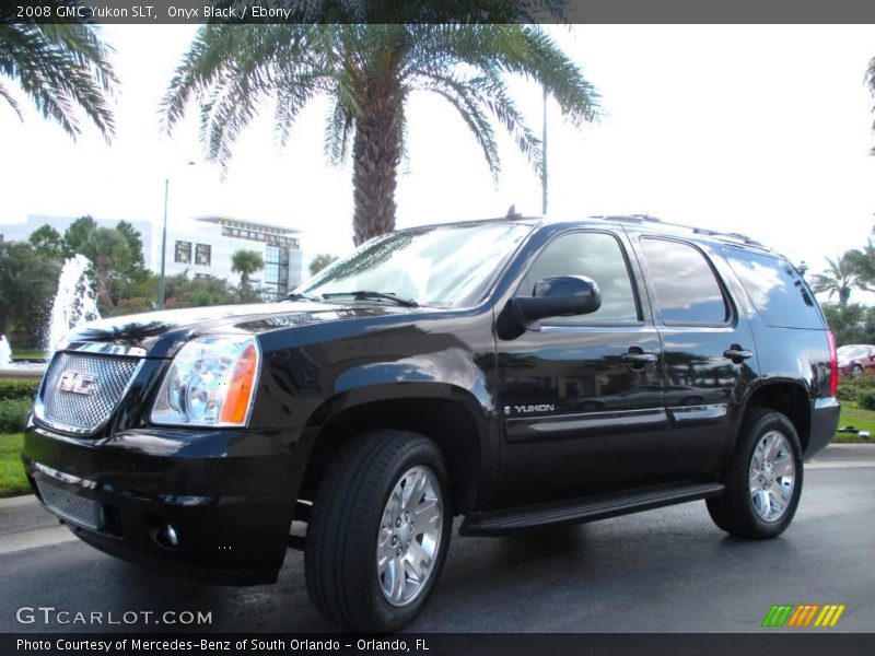 Onyx Black / Ebony 2008 GMC Yukon SLT