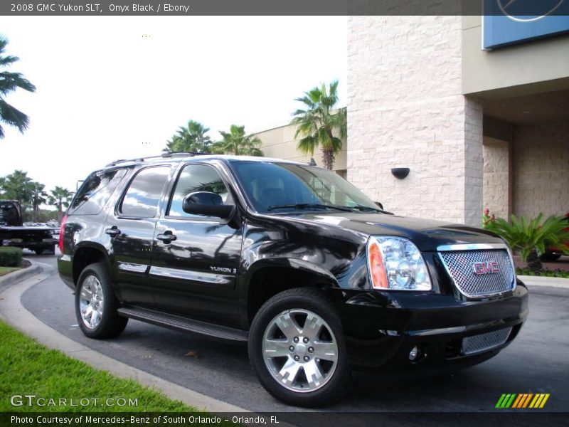 Onyx Black / Ebony 2008 GMC Yukon SLT