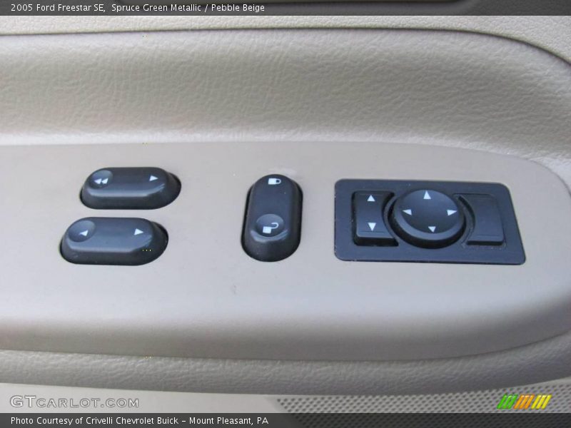 Spruce Green Metallic / Pebble Beige 2005 Ford Freestar SE
