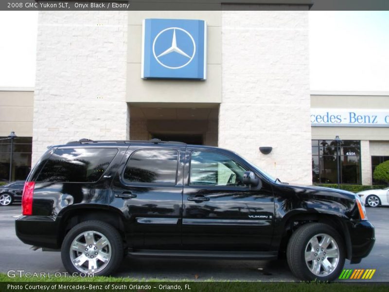 Onyx Black / Ebony 2008 GMC Yukon SLT