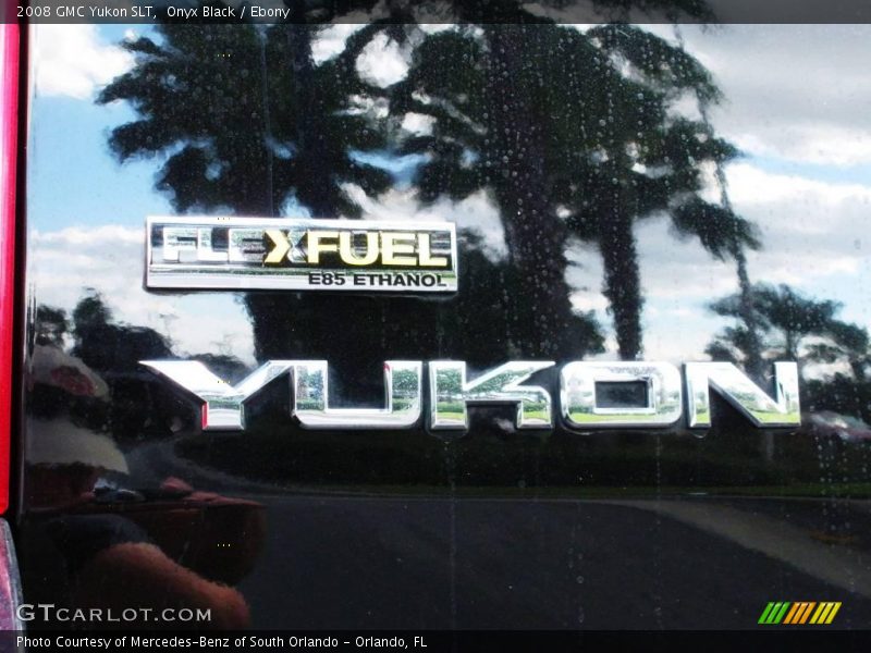 Onyx Black / Ebony 2008 GMC Yukon SLT