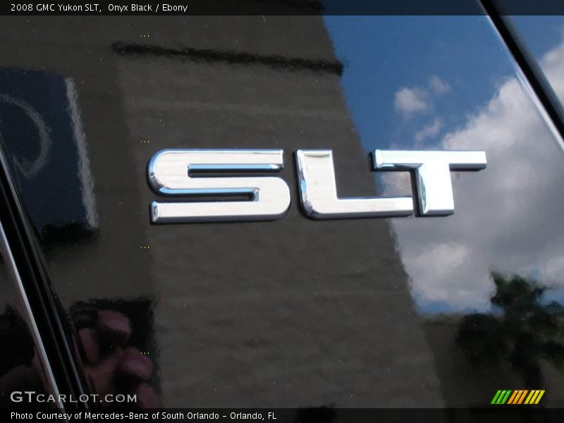 Onyx Black / Ebony 2008 GMC Yukon SLT
