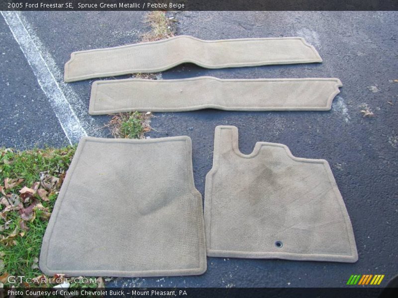 Spruce Green Metallic / Pebble Beige 2005 Ford Freestar SE