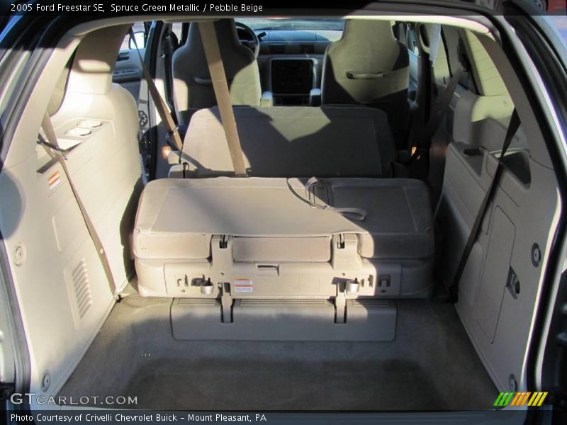 Spruce Green Metallic / Pebble Beige 2005 Ford Freestar SE