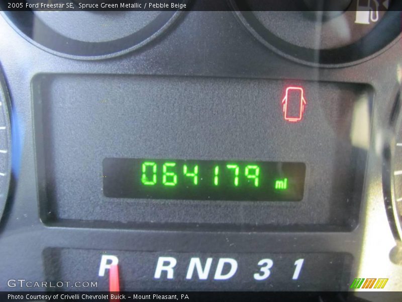 Spruce Green Metallic / Pebble Beige 2005 Ford Freestar SE