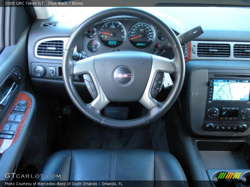Onyx Black / Ebony 2008 GMC Yukon SLT