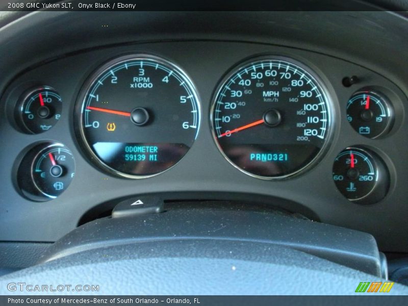 Onyx Black / Ebony 2008 GMC Yukon SLT