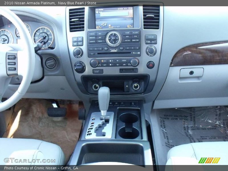 Navy Blue Pearl / Stone 2010 Nissan Armada Platinum