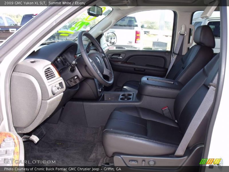 Summit White / Ebony 2009 GMC Yukon XL SLT