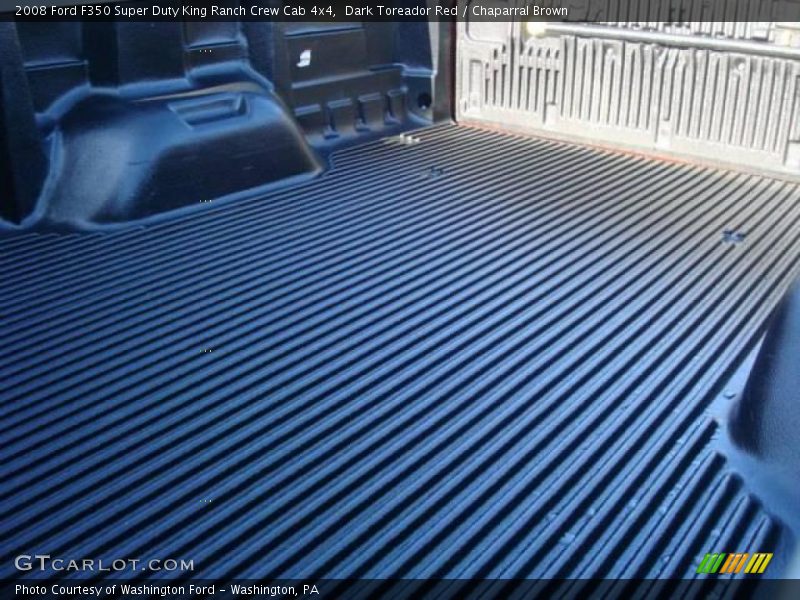 Dark Toreador Red / Chaparral Brown 2008 Ford F350 Super Duty King Ranch Crew Cab 4x4