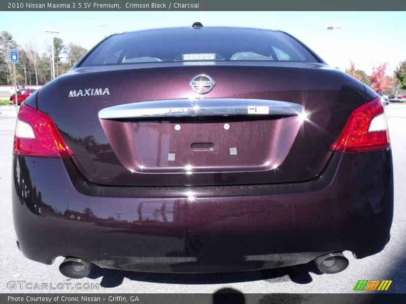 Crimson Black / Charcoal 2010 Nissan Maxima 3.5 SV Premium