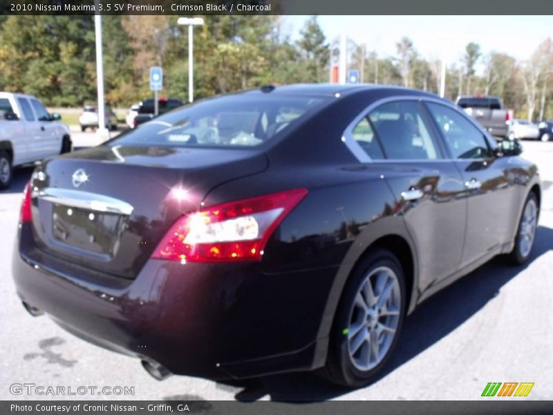 Crimson Black / Charcoal 2010 Nissan Maxima 3.5 SV Premium