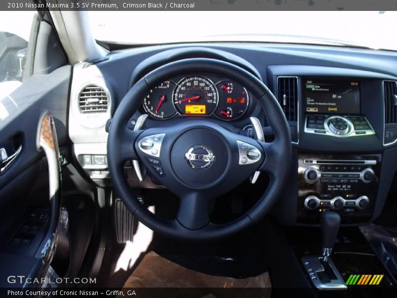 Crimson Black / Charcoal 2010 Nissan Maxima 3.5 SV Premium