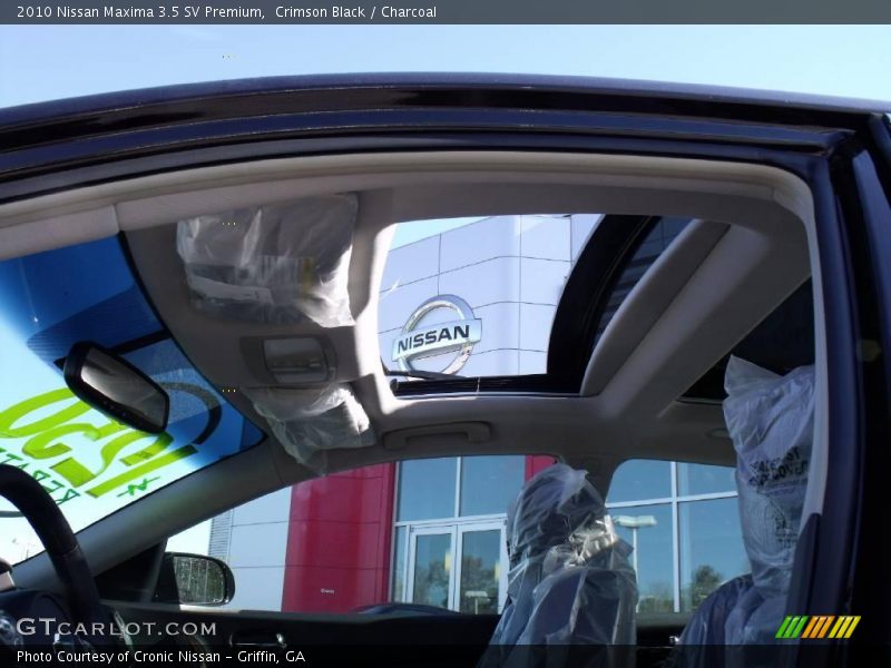 Crimson Black / Charcoal 2010 Nissan Maxima 3.5 SV Premium