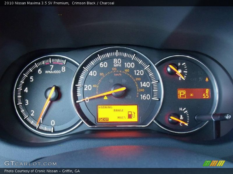 Crimson Black / Charcoal 2010 Nissan Maxima 3.5 SV Premium