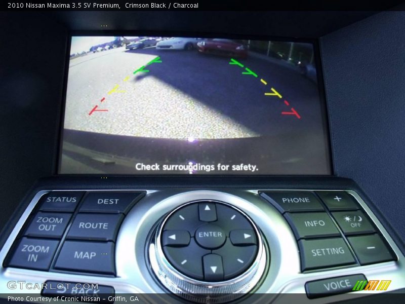 Crimson Black / Charcoal 2010 Nissan Maxima 3.5 SV Premium