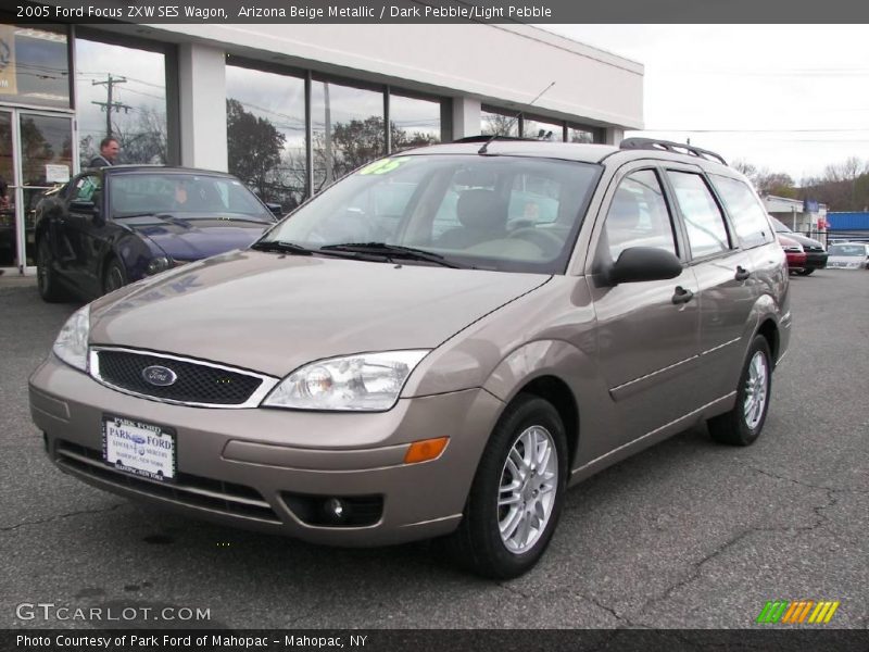Arizona Beige Metallic / Dark Pebble/Light Pebble 2005 Ford Focus ZXW SES Wagon