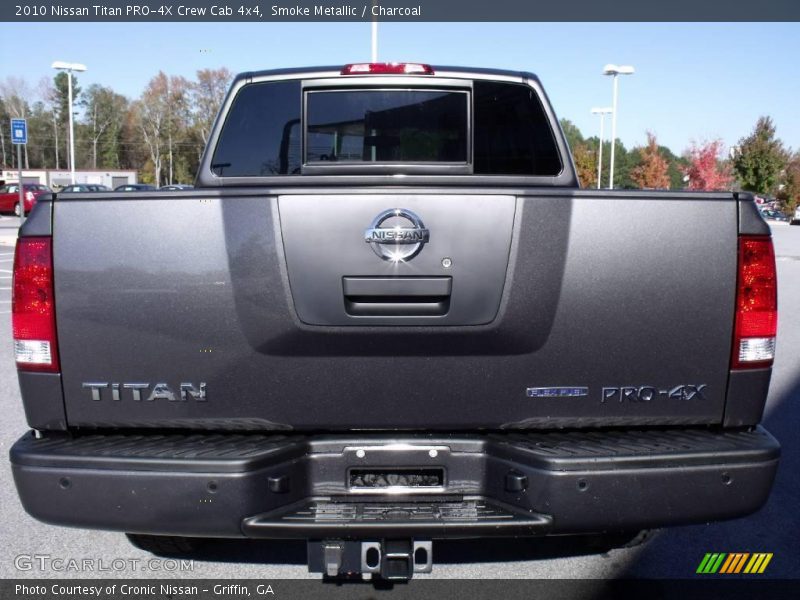 Smoke Metallic / Charcoal 2010 Nissan Titan PRO-4X Crew Cab 4x4