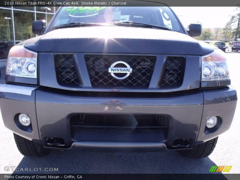 Smoke Metallic / Charcoal 2010 Nissan Titan PRO-4X Crew Cab 4x4
