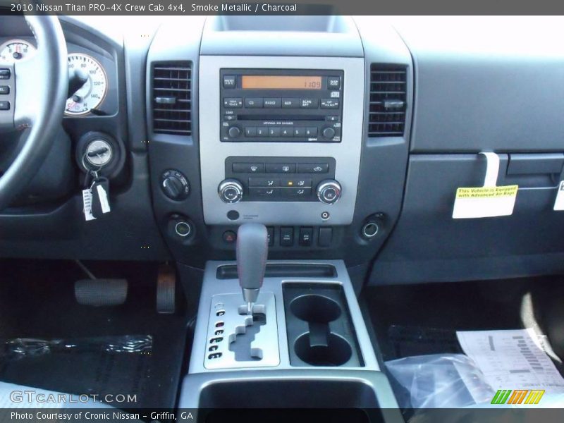 Smoke Metallic / Charcoal 2010 Nissan Titan PRO-4X Crew Cab 4x4