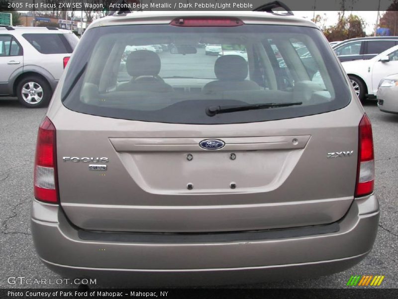 Arizona Beige Metallic / Dark Pebble/Light Pebble 2005 Ford Focus ZXW SES Wagon