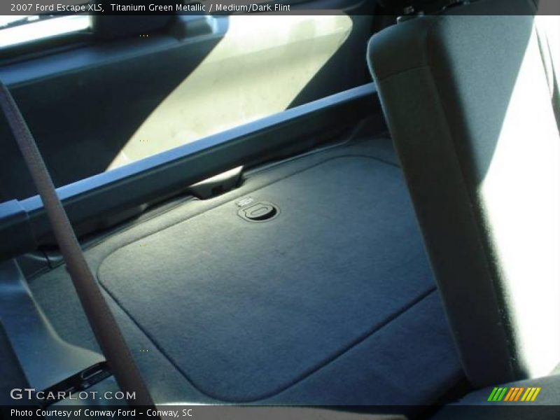 Titanium Green Metallic / Medium/Dark Flint 2007 Ford Escape XLS