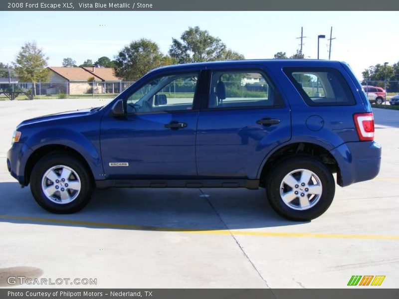 Vista Blue Metallic / Stone 2008 Ford Escape XLS
