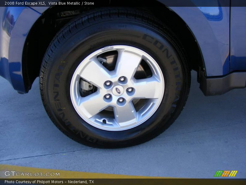 Vista Blue Metallic / Stone 2008 Ford Escape XLS