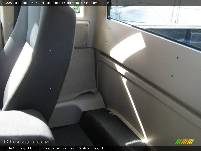 Pueblo Gold Metallic / Medium Pebble Tan 2008 Ford Ranger XL SuperCab