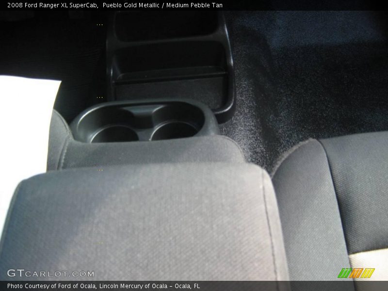 Pueblo Gold Metallic / Medium Pebble Tan 2008 Ford Ranger XL SuperCab