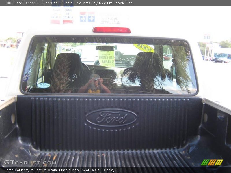 Pueblo Gold Metallic / Medium Pebble Tan 2008 Ford Ranger XL SuperCab