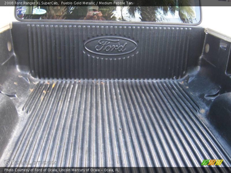 Pueblo Gold Metallic / Medium Pebble Tan 2008 Ford Ranger XL SuperCab