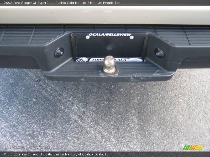 Pueblo Gold Metallic / Medium Pebble Tan 2008 Ford Ranger XL SuperCab