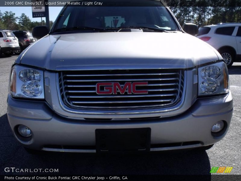 Liquid Silver Metallic / Light Gray 2006 GMC Envoy SLT