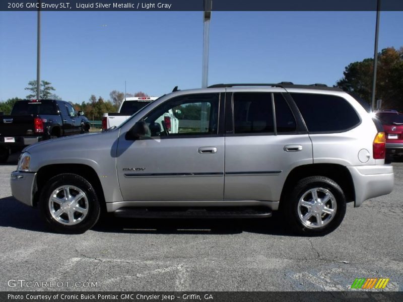 Liquid Silver Metallic / Light Gray 2006 GMC Envoy SLT