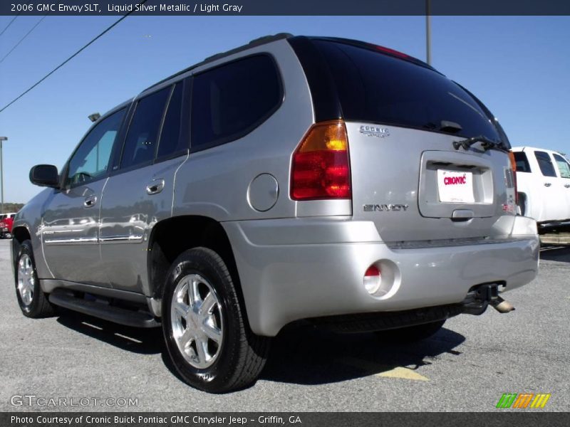 Liquid Silver Metallic / Light Gray 2006 GMC Envoy SLT