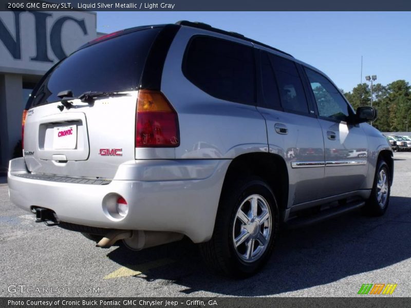 Liquid Silver Metallic / Light Gray 2006 GMC Envoy SLT