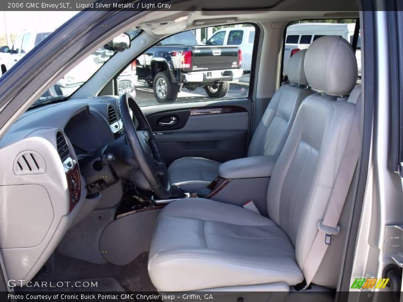Liquid Silver Metallic / Light Gray 2006 GMC Envoy SLT