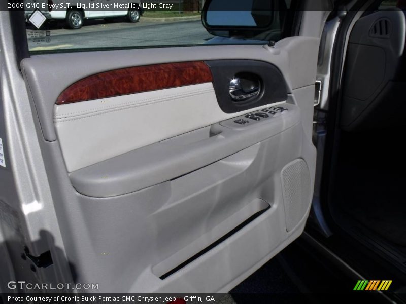 Liquid Silver Metallic / Light Gray 2006 GMC Envoy SLT