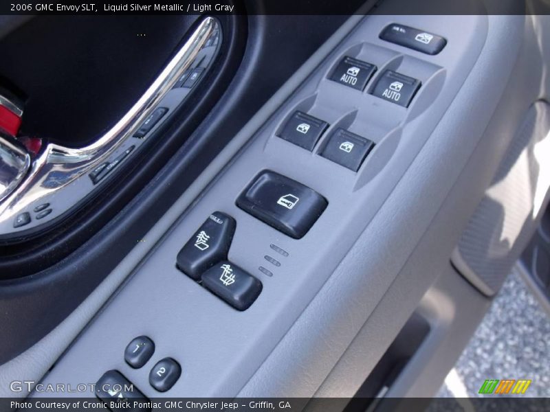 Liquid Silver Metallic / Light Gray 2006 GMC Envoy SLT