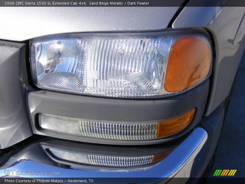 Sand Beige Metallic / Dark Pewter 2006 GMC Sierra 1500 SL Extended Cab 4x4