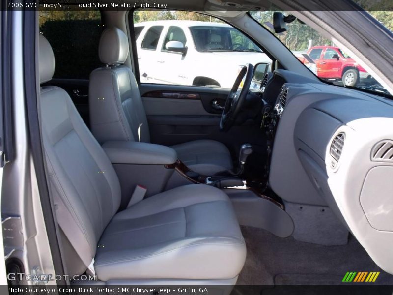 Liquid Silver Metallic / Light Gray 2006 GMC Envoy SLT