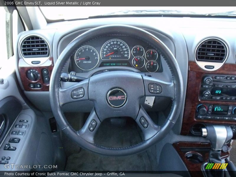 Liquid Silver Metallic / Light Gray 2006 GMC Envoy SLT