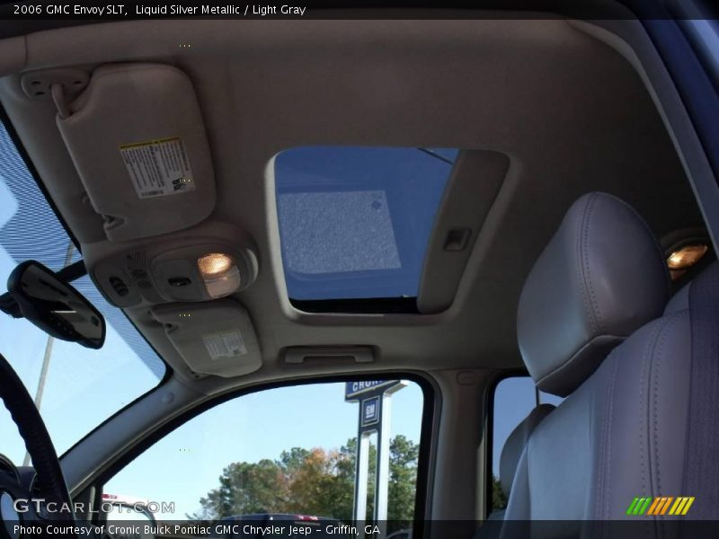 Liquid Silver Metallic / Light Gray 2006 GMC Envoy SLT